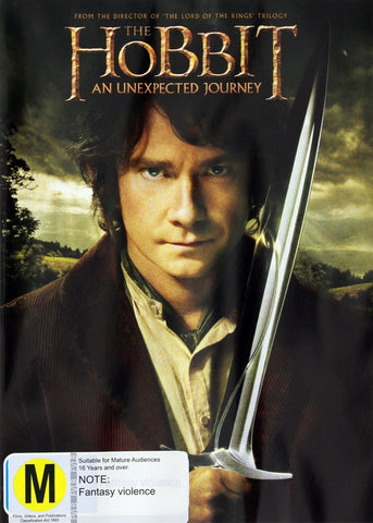 HOBBIT AN UNEXPECTED JOURNEY DVD VG