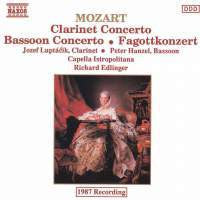 MOZART-CLARINET AND BASSOON CONCERTOS CD G
