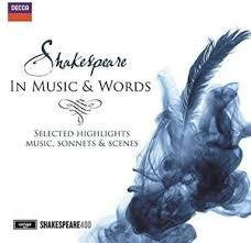 SHAKESPEARE IN MUSIC & WORDS-VARIOUS ARTISTS 2CD *NEW*