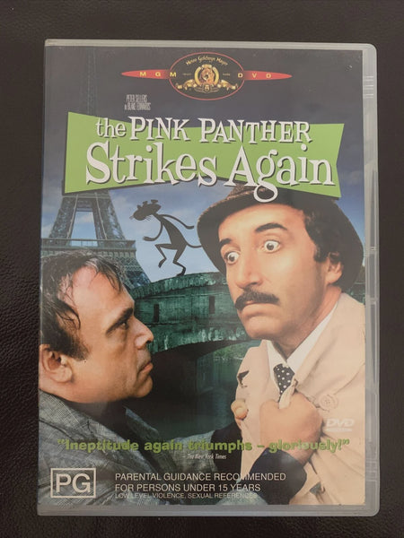 PINK PANTHER STRIKES AGAIN THE - DVD VG