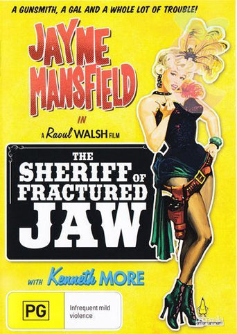 THE SHERIFF OF FRACTURED JAW DVD VG