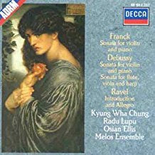 FRANCK DEBUSSY RAVEL - KYUNG WHA CHUNG CD VG