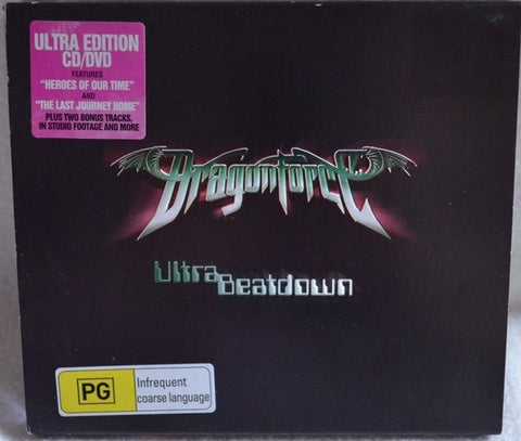 DRAGONFORCE-ULTRA BEATDOWN CD&DVD VG