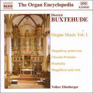 BUXTEHUDE DIETRICH-ORGAN MUSIC VOLUME 1 CD VG