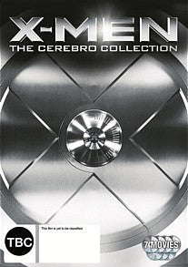 X-MEN THE CEREBRO COLLECTION 7 DVD BOX SET VG