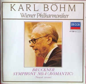 BRUCKNER-SYMPHONY NO 4 BOHM CD VG