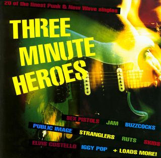 THREE MINUTE HEROES-VARIOUS ARTISTS CD VG
