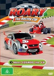 ROARY THE RACING CAR-MEET CONROD THE V8 DVD VG