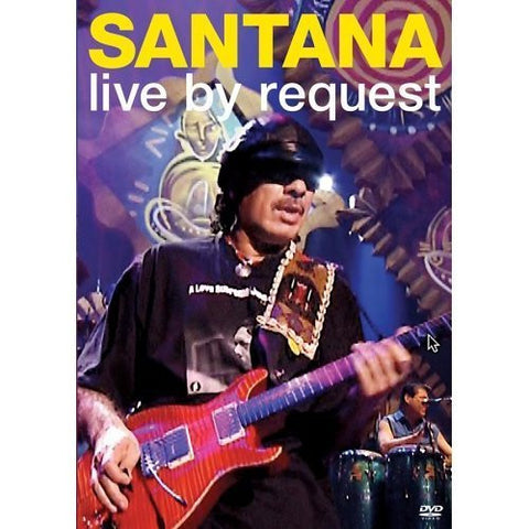 SANTANA-LIVE BY REQUEST DVD VG