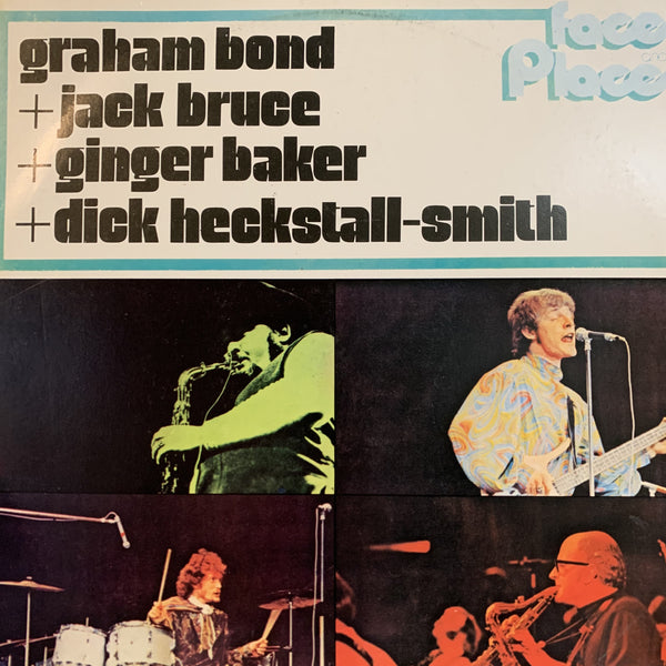 BOND GRAHAM-FACES & PLACES LP VG+ COVER VG+