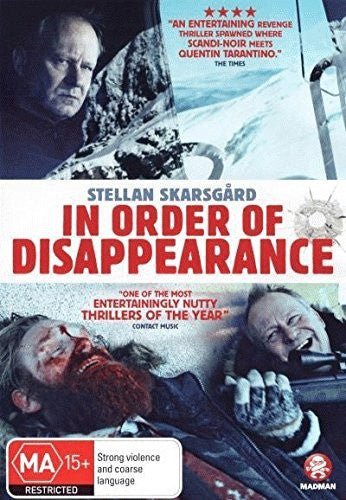IN ORDER OF DISAPPEARANCE DVD VG