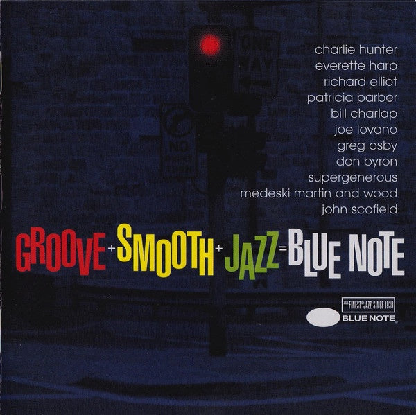 GROOVE+SMOOTH+JAZZ=BLUE NOTE-VARIOUS ARTISTS CD VG