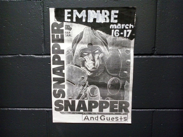 SNAPPER AND GUESTS-ORIGINAL GIG POSTER
