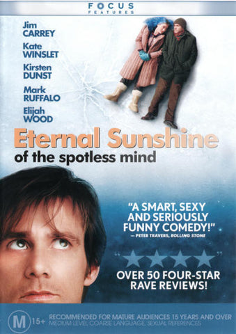 ETERNAL SUNSHINE OF THE SPOTLESS MIND DVD VG