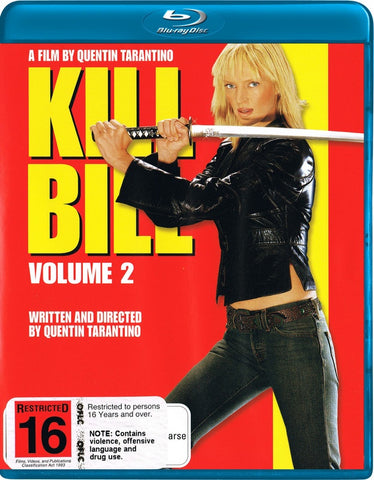 KILL BILL VOLUME TWO BLURAY VG+