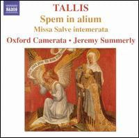 TALLIS-SPEM IN ALIUM + MISSA SALVE INTEMERATA CD VG