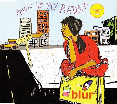 BLUR-MUSIC IS MY RADAR CD SINGLE VG