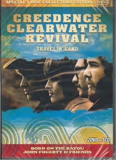 CREEDENCE CLEARWATER REVIVAL-TRAVELIN BAND 2DVD+CD VG