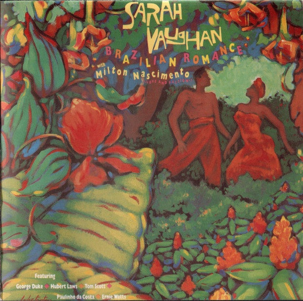 VAUGHAN SARAH & MILTON NASCIMENTO-BRAZILIAN ROMANCE CD VG