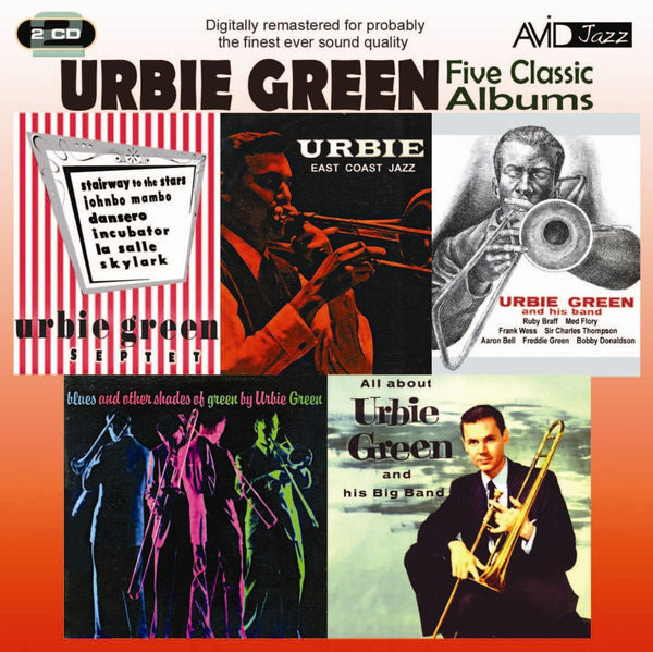 GREEN URBIE-FIVE CLASSIC ALBUMS 2CD *NEW*