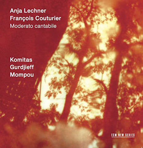 LECHNER ANJA & FRANCOIS COUTURIER-MODERATO CANTABILE CD *NEW*