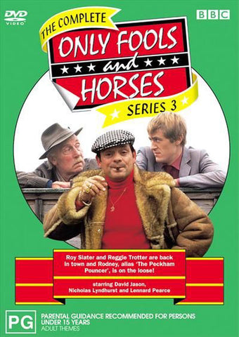 ONLY FOOLS & HORSES SERIES THREE DVD VG