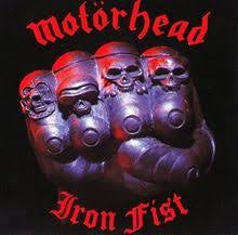 MOTORHEAD-IRON FIST LP NM COVER VG+