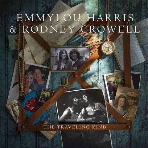 HARRIS EMMYLOU & RODNEY CROWELL-THE TRAVELING KIND CD VG