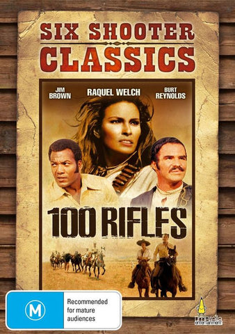 100 RIFLES DVD VG