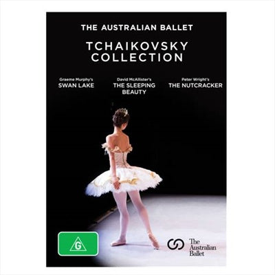 TCHAIKOVSKY- TCHAIKOVSKY COLLECTION THE AUSTRALIAN BALLET 3DVD *NEW*