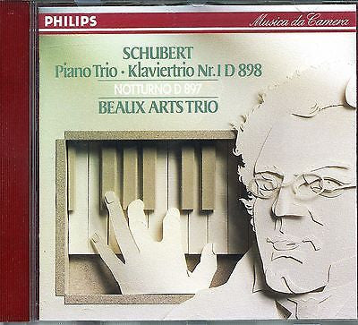 SCHUBERT-PIANO TRIO NO 1 + NOTTURNO CD VG