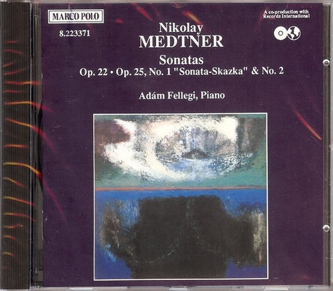 MEDTNER NIKOLAY-SONATAS FELLEGI CD VG