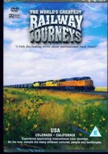 RAILWAY JOURNEYS USA DVD VG