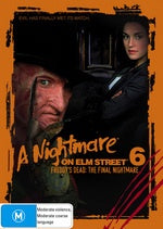 A NIGHTMARE ON ELM STREET 6-FREDDY'S DEAD THE FINAL NIGHTMARE DVD VG