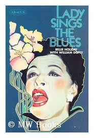 HOLIDAY BILLIE- LADY SINGS THE BLUES- WITH WILLIAM DUFTY BOOK VG