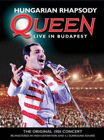 QUEEN-HUNGARIAN RHAPSODY LIVE IN BUDAPEST DVD  VG