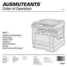 AUSMUTEANTS-ORDER OF OPERATION CD *NEW*