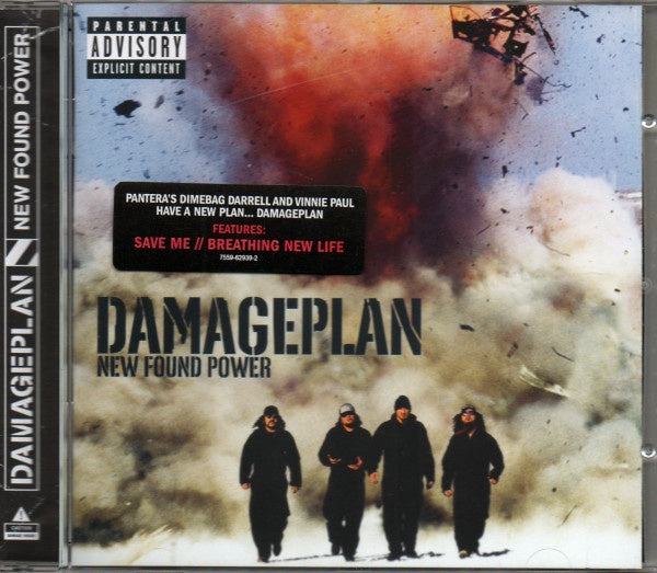 DAMAGEPLAN-NEW FOUND POWER CD VG