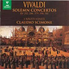 VIVALDI - SOLEMN CONCERTOS CD G