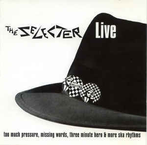 SELECTER THE - LIVE CD G