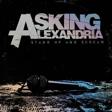 ASKING ALEXANDRIA-STAND UP & SCREAM SLIVER/ BLACK SPLATTER VINYL LP *NEW*