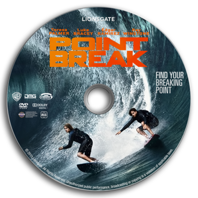 POINT BREAK-DVD VG