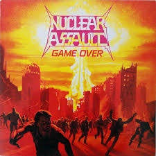 NUCLEAR ASSAULT-GAME OVER LP VG COVER VG