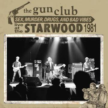 GUN CLUB-LIVE AT THE STARWOOD GOLD VINYL LP *NEW*