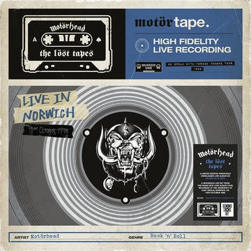 MOTORHEAD-THE LOST TAPES VOL.2 (LIVE IN NORICH 1998) BLUE VINYL 2LP *NEW*
