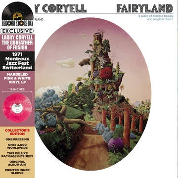 CORYELL LARRY-FAIRYLAND PINK/ WHITE VINYL LP *NEW*