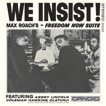 ROACH MAX-WE INSIST !  CLEAR VINYL LP *NEW*