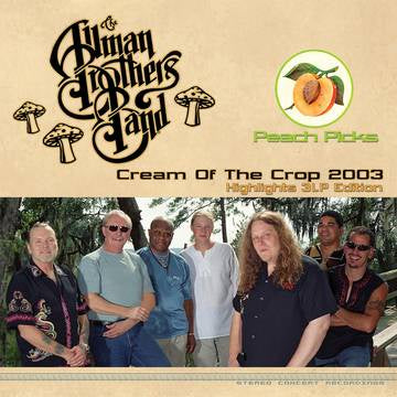 ALLMAN BROTHER BAND-CREAM OF THE CROP 2003 HIGHLIGHTS GOLD/ SILVER/ BRONZE VINYL  3LP *NEW*