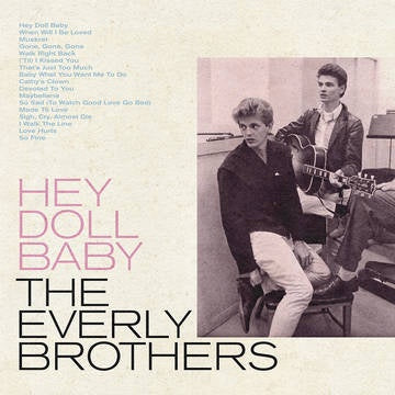 EVERLY BROTHERS-HEY DOLL BABY BLUE VINYL LP *NEW*