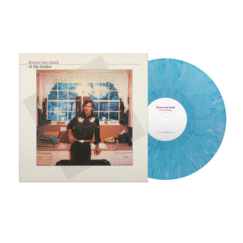 VAN ZANDT TOWNES-AT MY WINDOW BLUE VINYL LP *NEW*